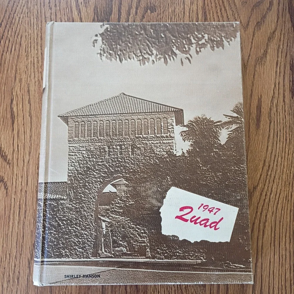 Stanford University The Quad Yearbook Annual 1947 Hardback - Very Good